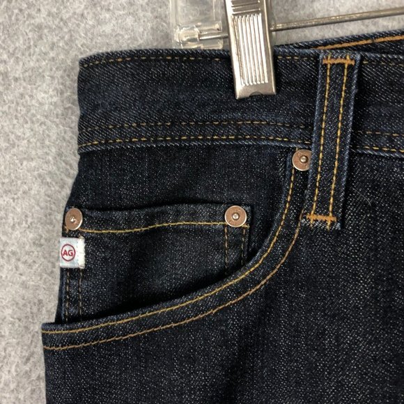 AG Jeans Adriano Goldschmied Mens 33 x 29 Dark B-Type 1 Slim Fit Stretch - Picture 4 of 16